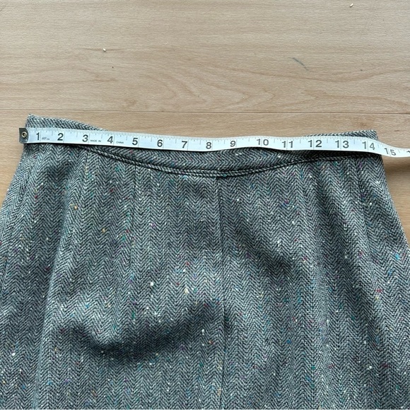 Vintage Pendleton 100% Virgin Wool Pencil Skirt Blazer Suit Set - Picture 13 of 15